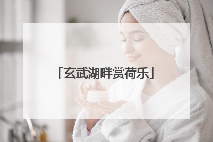 玄武湖畔赏荷乐
