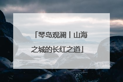 琴岛观澜丨山海之城的长红之道