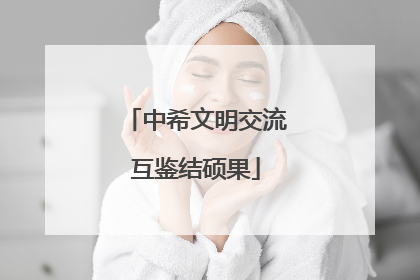 中希文明交流互鉴结硕果