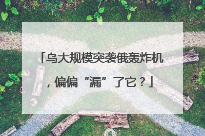 乌大规模突袭俄轰炸机，偏偏“漏”了它？