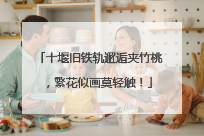 十堰旧铁轨邂逅夹竹桃，繁花似画莫轻触！