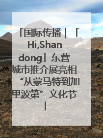 国际传播｜「Hi,Shandong」东营城市推介展亮相“从蒙马特到加里波第”文化节