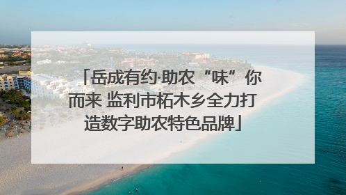 岳成有约·助农“味”你而来 监利市柘木乡全力打造数字助农特色品牌