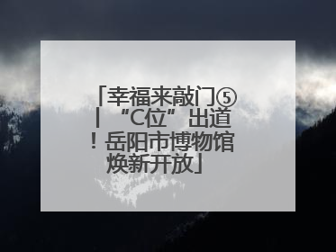幸福来敲门⑤丨“C位”出道！岳阳市博物馆焕新开放