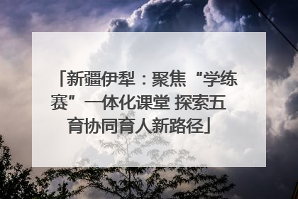 新疆伊犁：聚焦“学练赛”一体化课堂 探索五育协同育人新路径