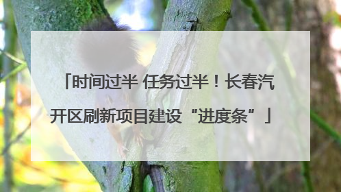 时间过半 任务过半！长春汽开区刷新项目建设“进度条”