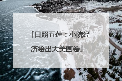 日照五莲：小院经济绘出大美画卷