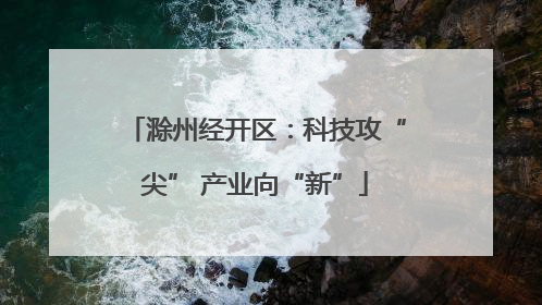 滁州经开区：科技攻“尖” 产业向“新”