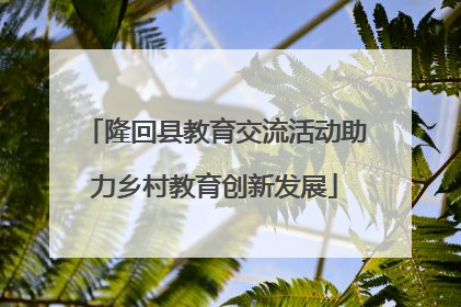 隆回县教育交流活动助力乡村教育创新发展